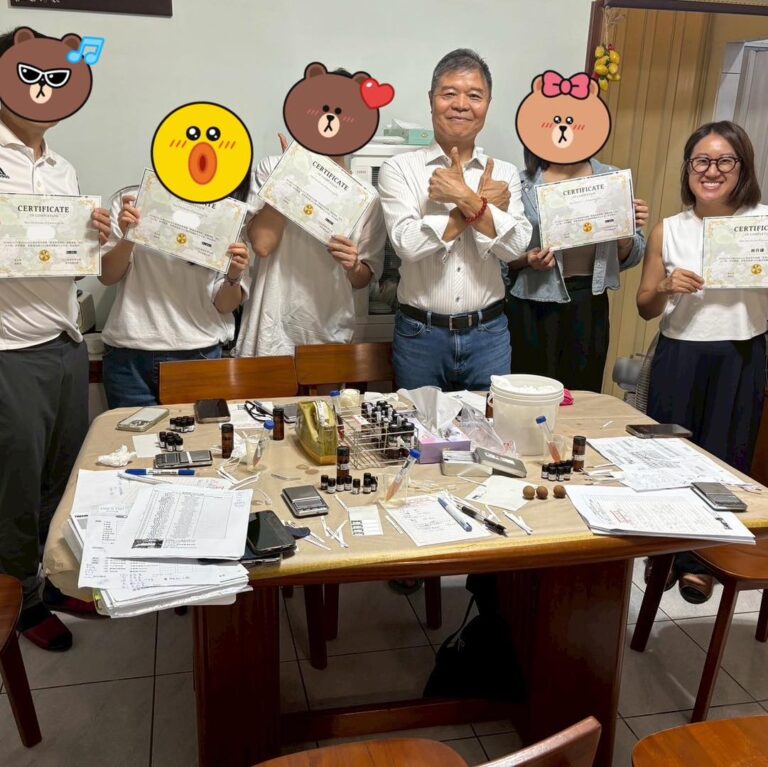 波兒保羅單體調香高階課程 結業證書