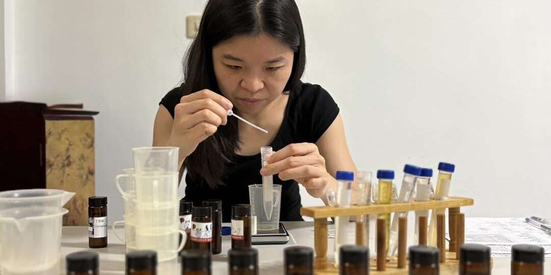 波兒保羅單體調香高階課程 上課精華 香水配方計算