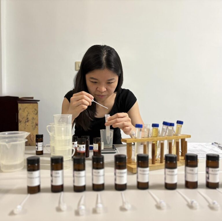 波兒保羅單體調香高階課程 上課精華 香水配方計算
